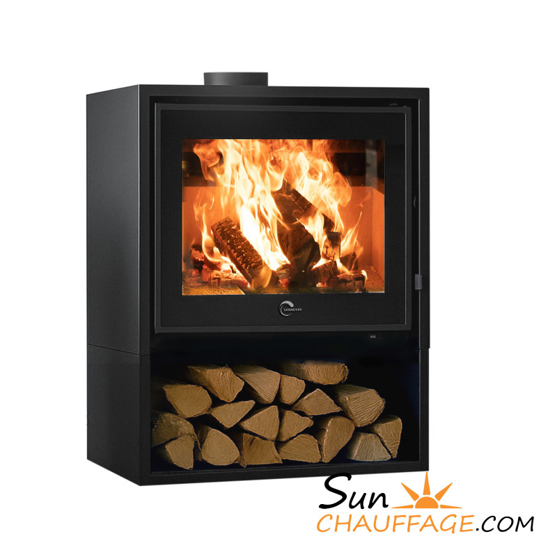 Poêle à Bois Arclas 12 kW Bûche 60 cm Sannover