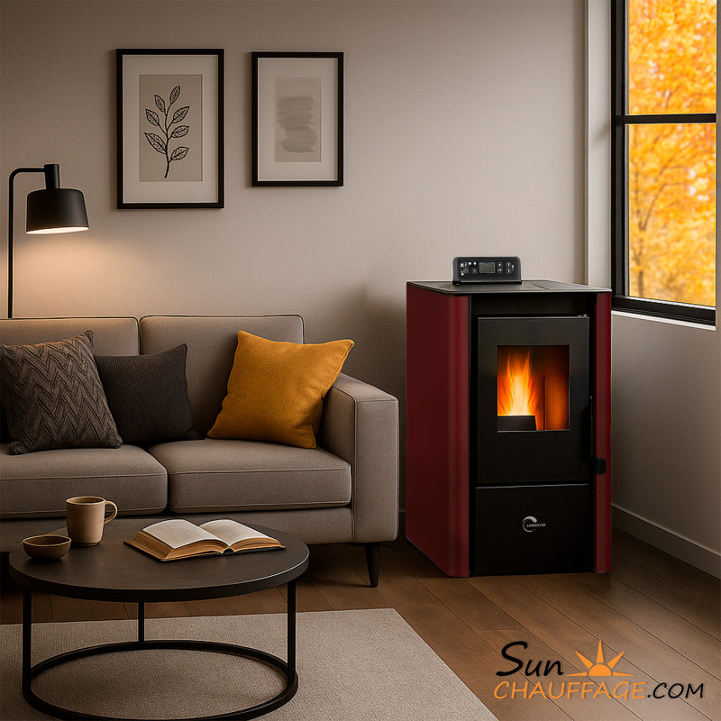 Poêle à granulés air Anita 7,6 kW Sannover