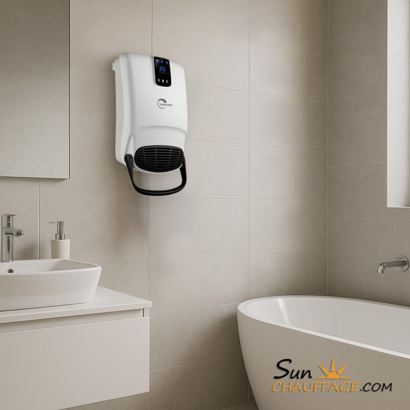 Seche-Serviette Electrique Mural Soufflant Zenuos Sannover