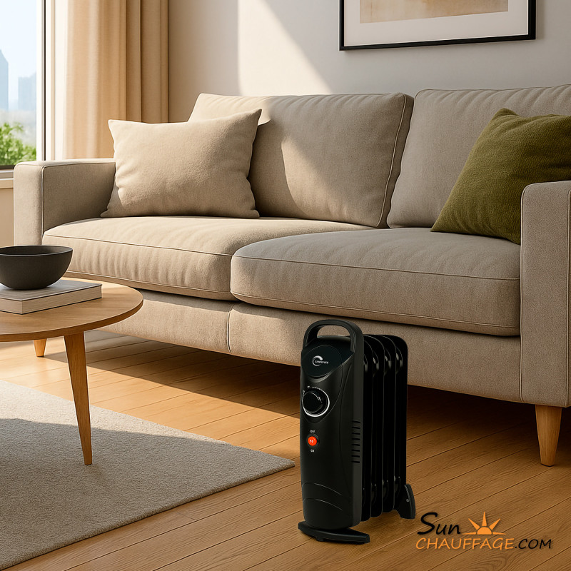 Radiateur Electrique Mobile Bain d'Huile Baneos Sannover