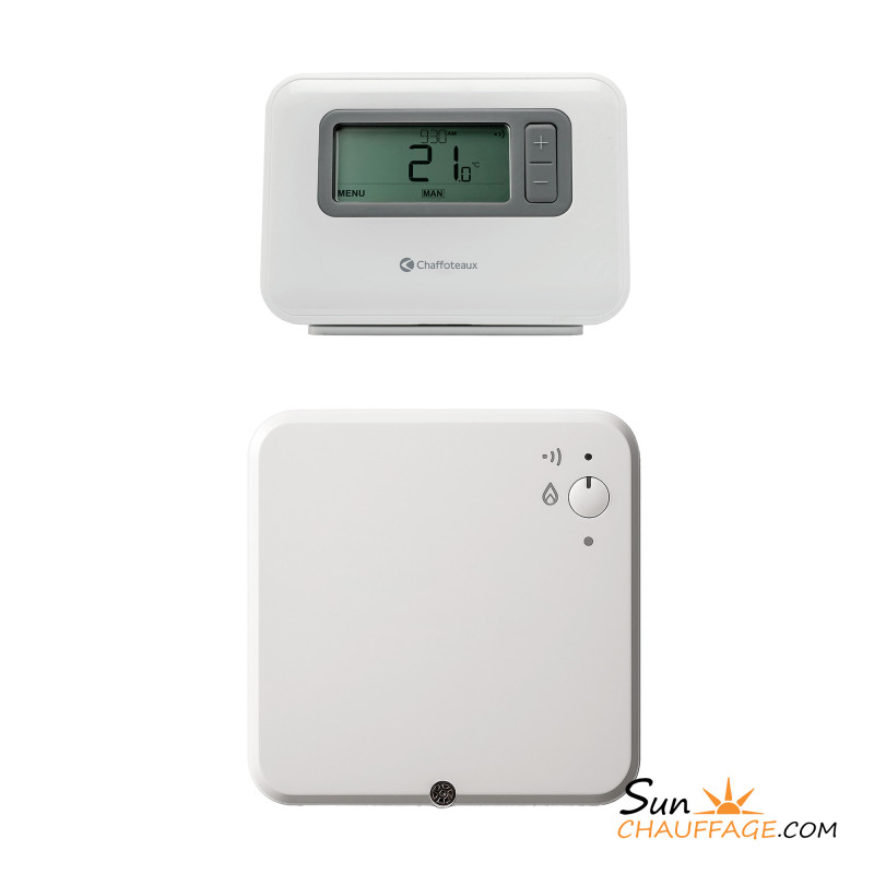 Thermostat d'Ambiance Filaire Contact Sec Easy Control R Chaffoteaux