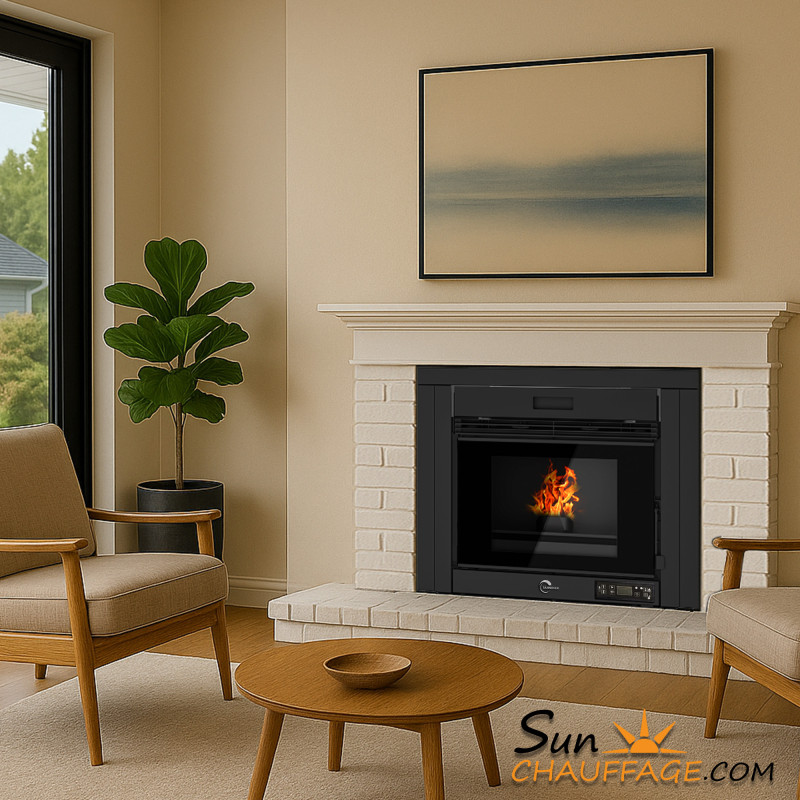 Insert à Granulés Idelya Pellet 9 kW Sannover