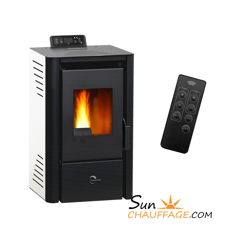 Poêle à granulés air Anita 9.4 kW Sannover