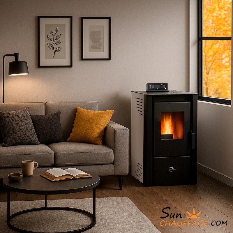 Poêle à granulés air Anita 9.4 kW Sannover